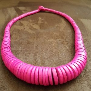 Pink necklace